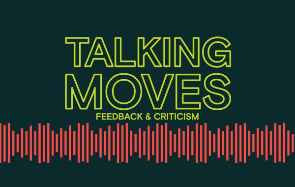 Feedback and Criticism - Talking Moves logo and title