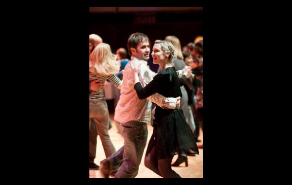 30 years in pictures: Cabarets. A couple dancing in the Borough Hall during a cabaret