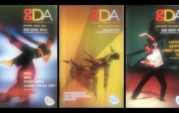 30 years in pictures: 2001-2003. A selection of class brochure covers from 2003