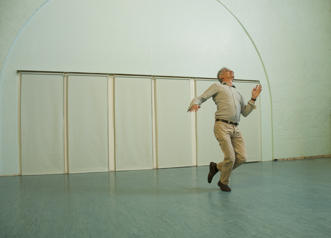 30 years in pictures: Dad Dancing. Former GDA director Brendan Keaney dances in a studio