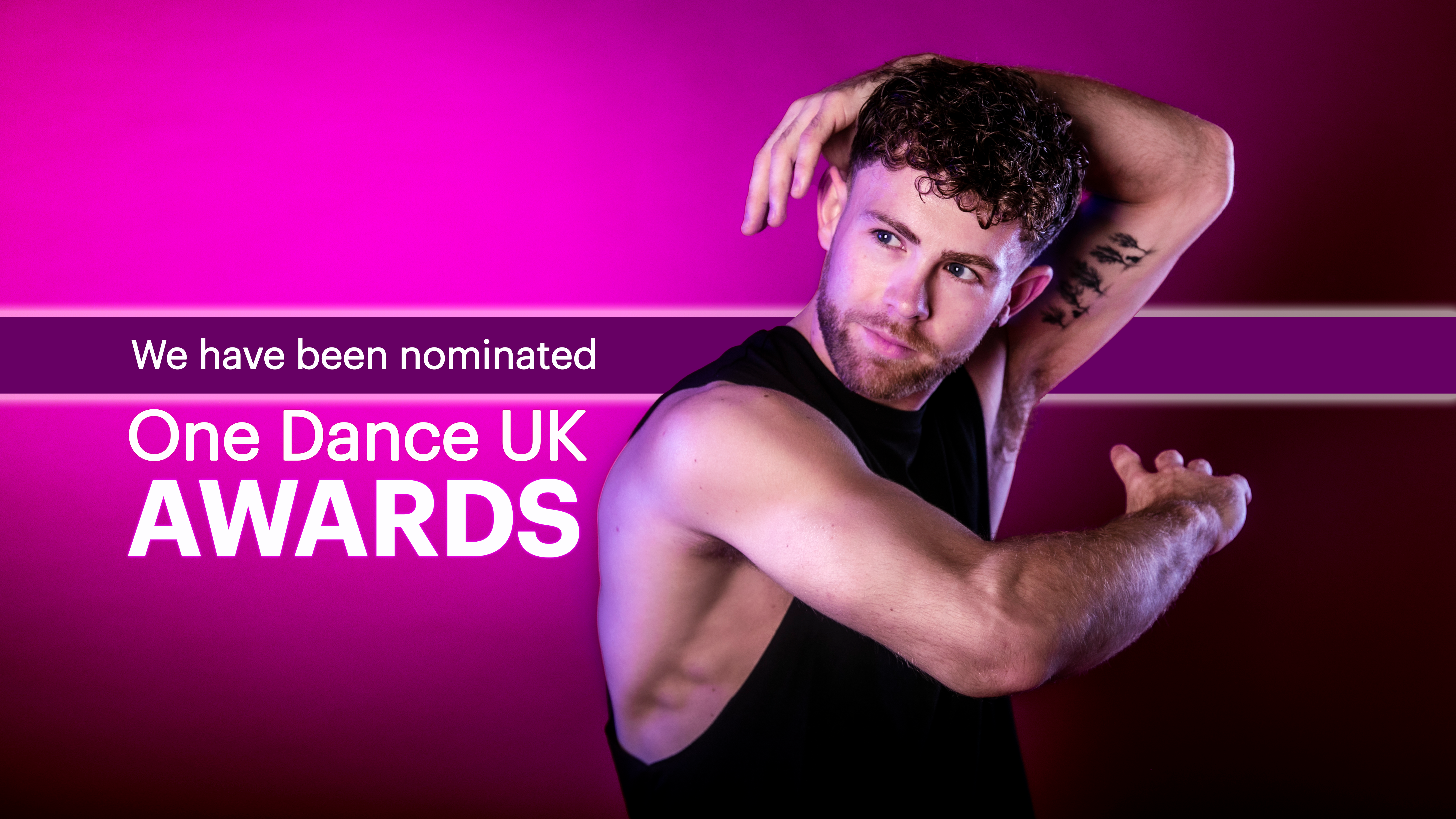 One Dance UK Awards Nomination graphic